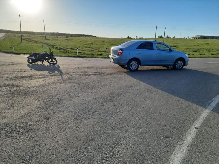 В Челябинской области несовершеннолетний скутерист попал под колеса авто