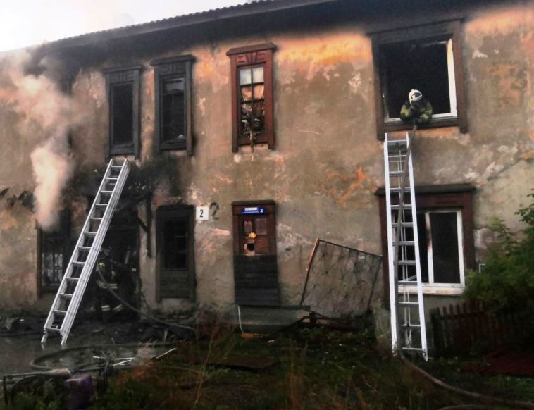 В Челябинской области при пожаре в жилом доме погиб пенсионер