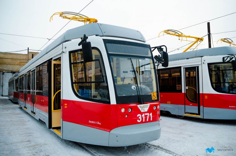 В Магнитогорске из-за ДТП простой трамваев составил 45 минут