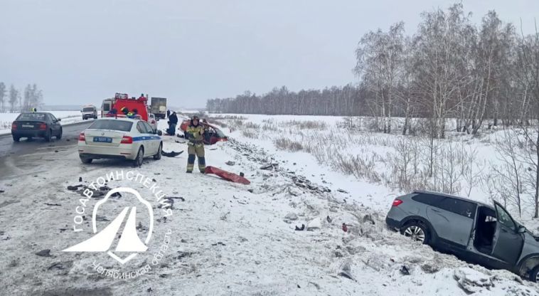Столкнулись «Лады», оба водителя погибли. В Челябинской области произошло смертельное ДТП