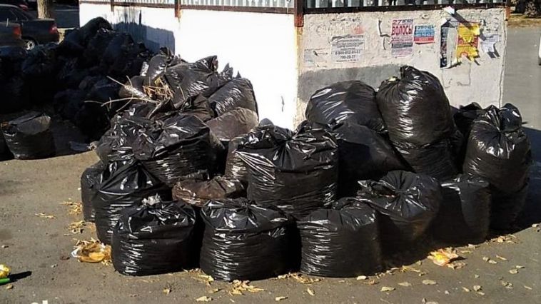 Из Магнитогорска и Челябинска с начала весны вывезли почти 15 тысяч мешков с уличным мусором