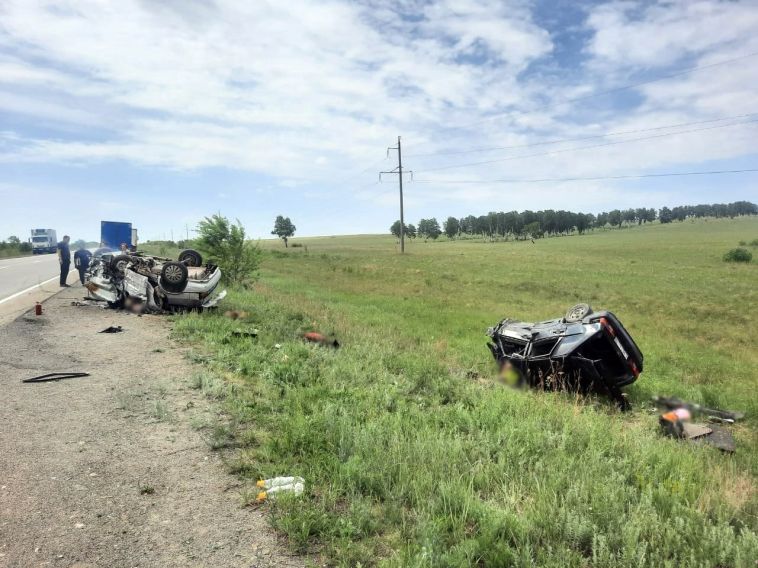 В Нагайбакском районе в ДТП погибли 6 человек