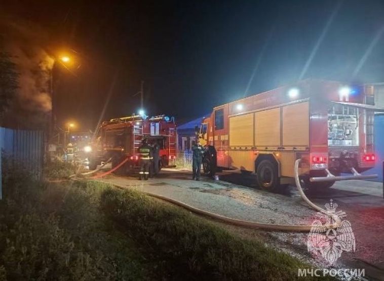 В Челябинской области при пожаре погибли два человека