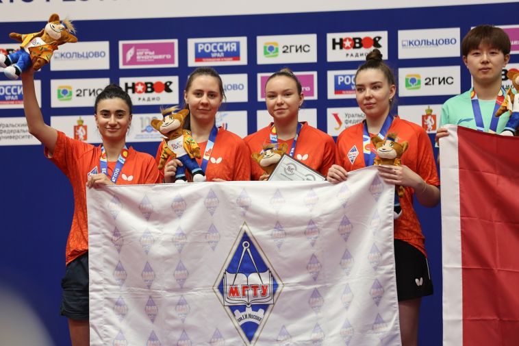 Магнитогорские теннисисты завоевали восемь медалей на Международном фестивале университетского спорта