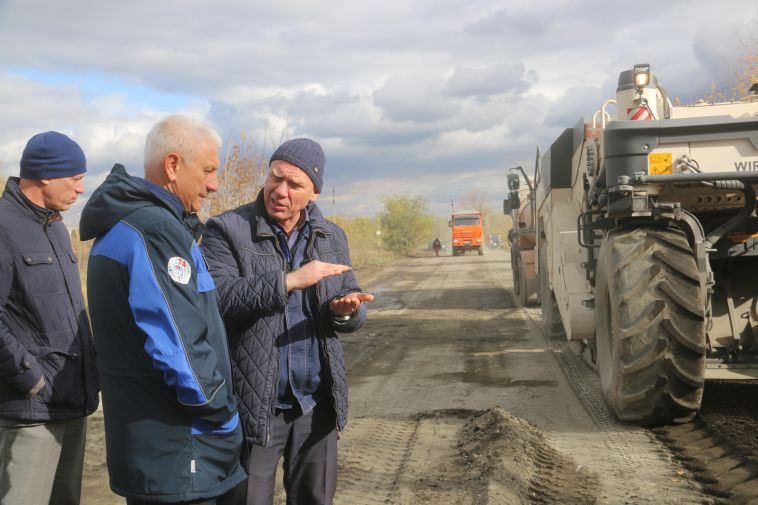 Сергей Бердников оценил ход дорожных работ в Магнитогорске