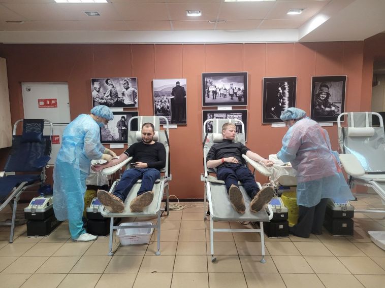 Магнитогорцы сдавали кровь в рамках Всероссийской донорской акции
