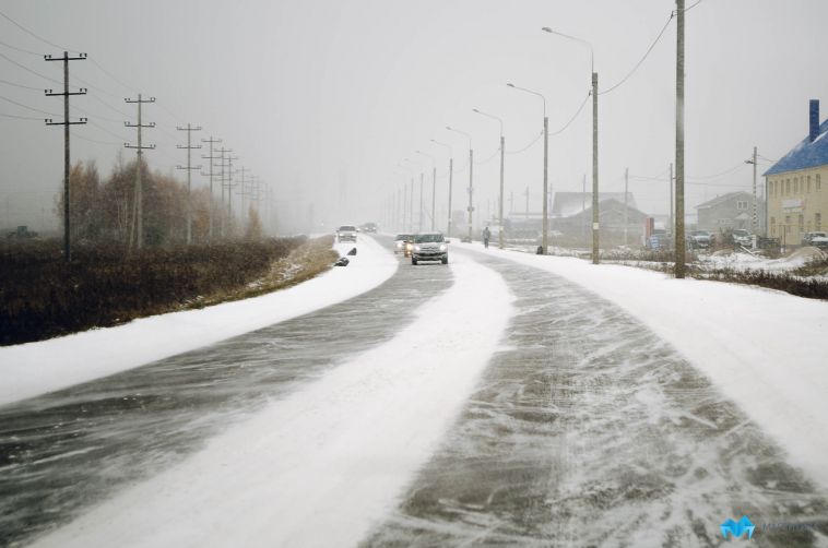 В МЧС просят водителей учитывать сложные погодные условия на южноуральских трассах