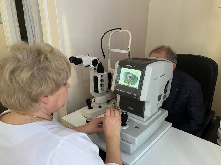 В магнитогорской поликлинике № 1 появилось новое офтальмологическое оборудование