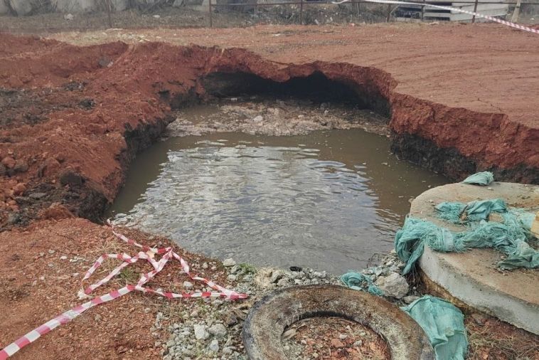 В Копейске жилые дома затопило канализационными стоками