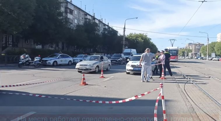 В Магнитогорске сотрудники полиции выясняют обстоятельства ДТП со смертельным исходом