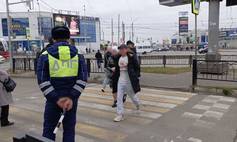 Сотрудники Госавтоинспекции Магнитогорска провели профилактический рейд «Пешеход»