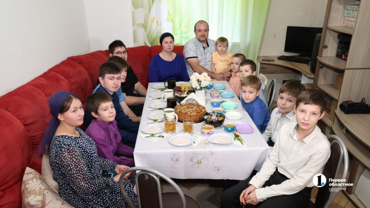 У семьи из Челябинской области родился 12-ый ребёнок