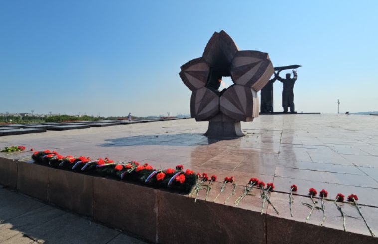 В Магнитогорске состоялось торжественное мероприятие, посвящённое Дню Военно-морского флота России