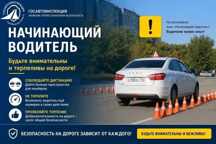 Стартует профилактическая акция "Начинающий водитель"