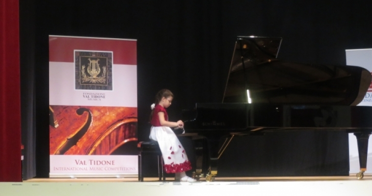 Юная пианистка привезла победу из Италии 