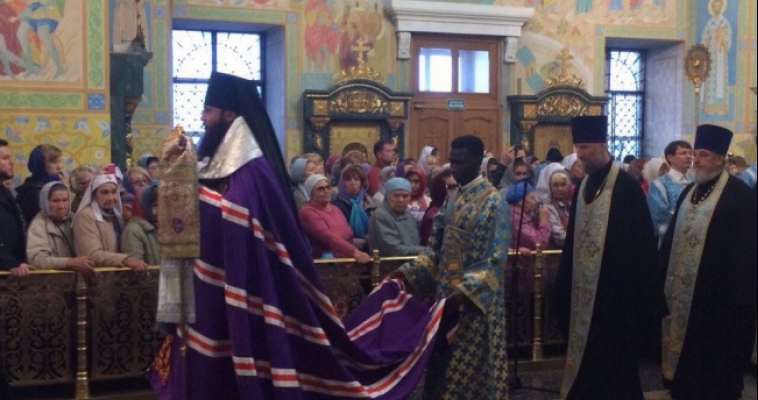 Магнитогорский епископ встретился с Патриархом всея Африки