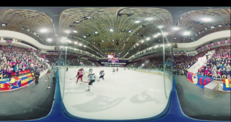 КХЛ презентовала хоккейный видеоролик в формате 360
