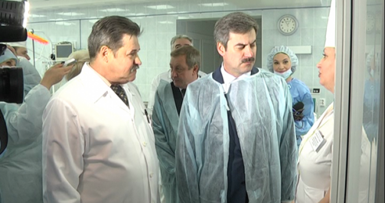 Сегодня с рабочим визитом в Магнитку приехал замгубернатора Евгений Редин