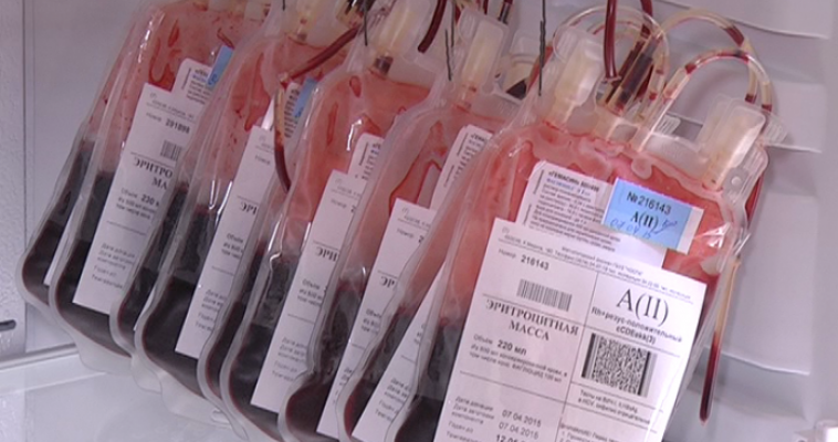 С начала года банк крови Челябинской области пополнился более чем на 11 тонн