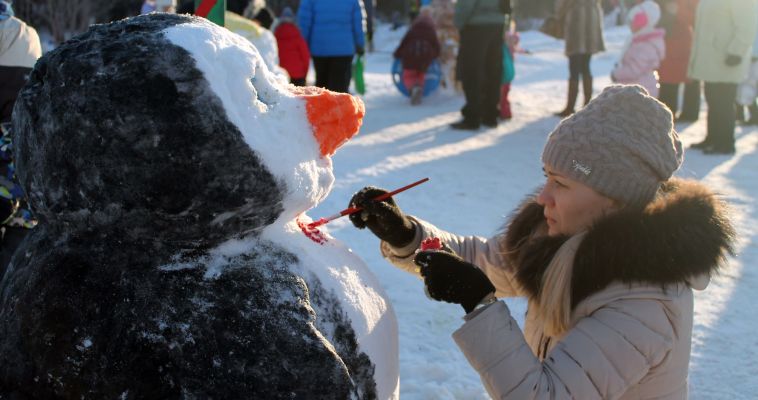 День снега в Магнитогорске. Финальный аккорд новогодней кампании