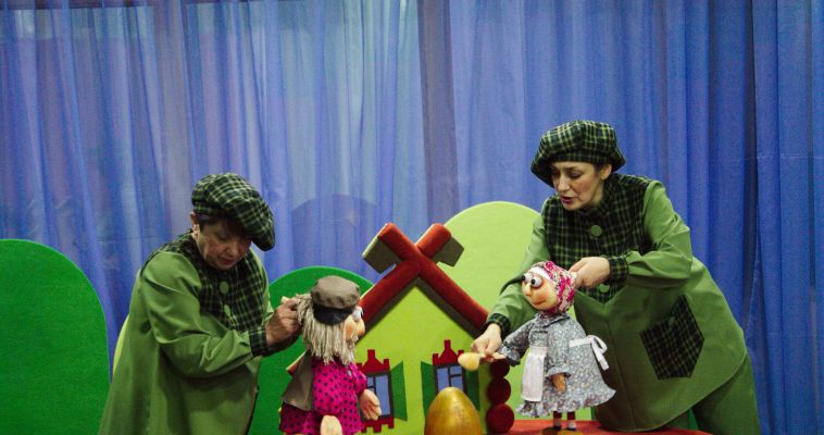 В «Буратино» прошла премьера «театрального урока» для малышей