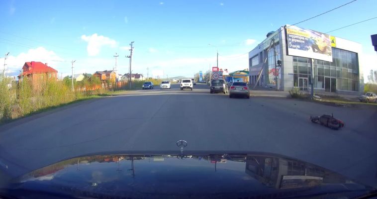 И это за несколько часов. В городе произошло два ДТП с мотоциклистами