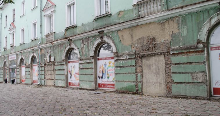 Фасад дома на площади Горького восстановит предприниматель