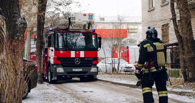 В городе снова горел автомобиль