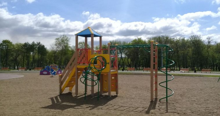 До конца года в парке у Вечного огня построят детский городок