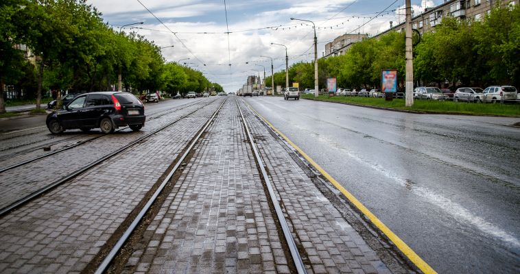 На проспекте Карла Маркса появилась новая разметка