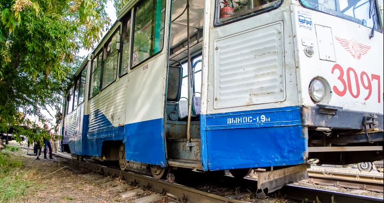 В Магнитогорске временно перестали ходить трамваи
