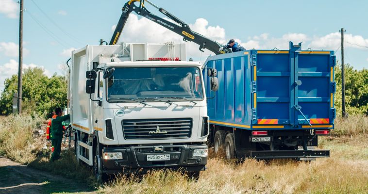 Регоператор ТКО ликвидировал завал с помощью новых грузовиков