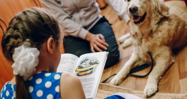 В Магнитогорске стартовал новый сезон проекта «Чтение с собаками»
