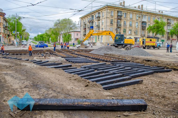 В Магнитогорске обновят тысячу триста метров трамвайных путей