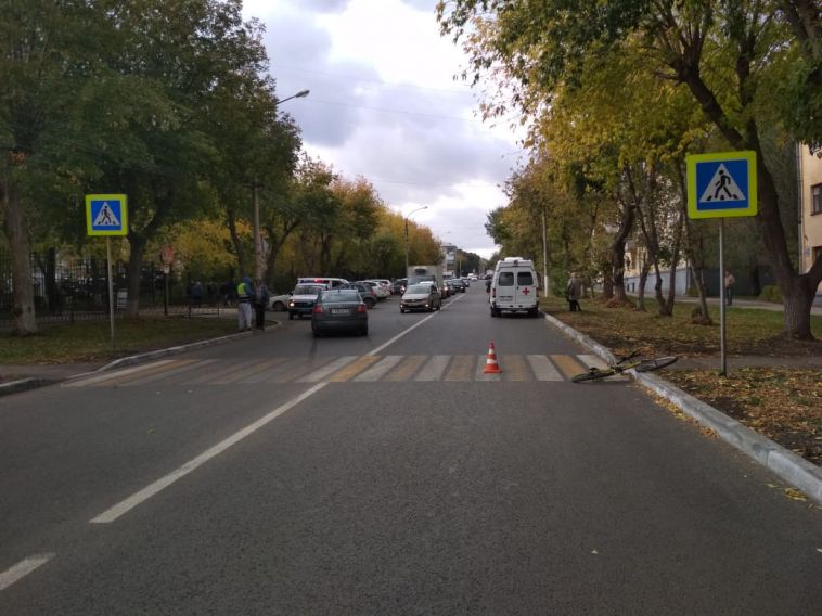 Пострадавший в ДТП на Гагарина велосипедист нарушил правила