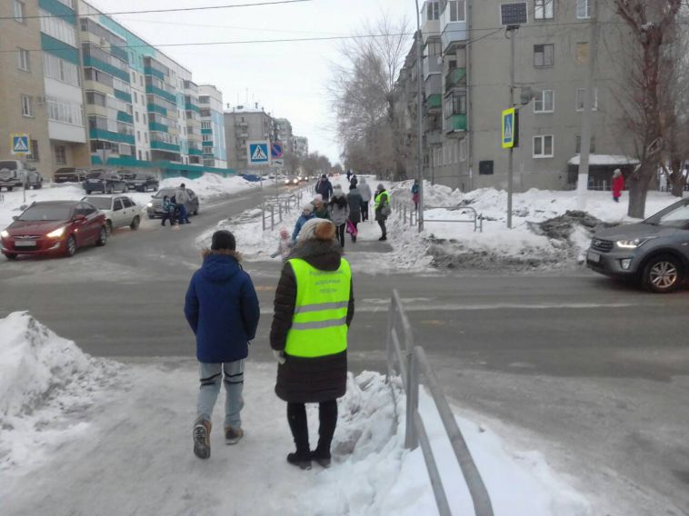 Родительские дорожные патрули из Магнитогорска претендуют на звание лучших в области
