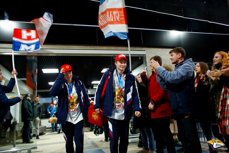 В Магнитогорске встретили победителей III юношеских Олимпийских игр