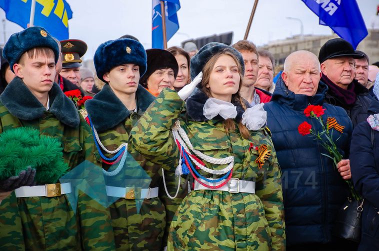 В Магнитогорске состоялся торжественный митинг ко Дню защитника Отечества