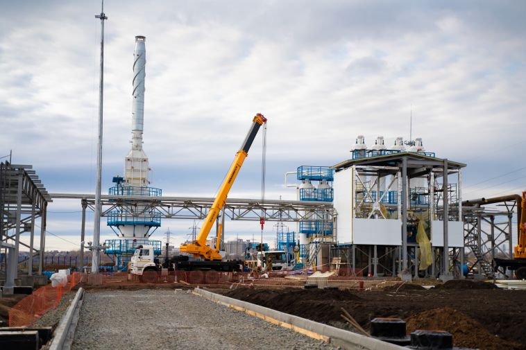 В Магнитогорске готовится к открытию завод по производству сжиженного газа
