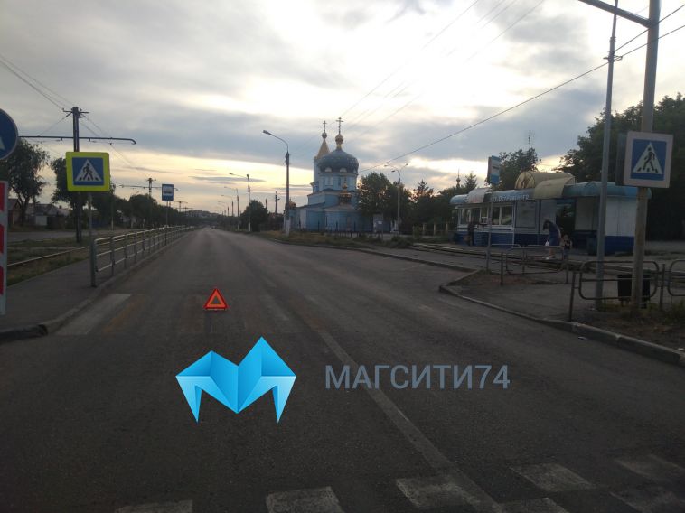 Водитель наехал на 9-летнюю девочку на пешеходном переходе в Магнитогорске