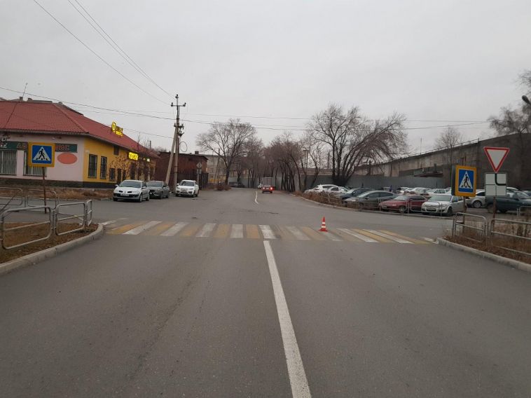 В Магнитогорске водитель сбил женщину на пешеходном переходе