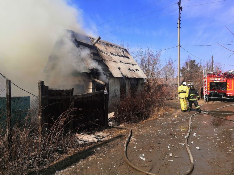 В Магнитогорске при пожаре погиб человек