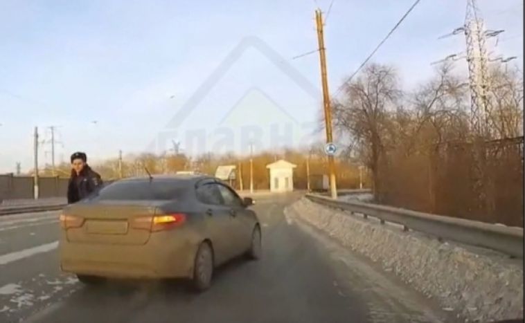 В МВД начали проверку в отношении магнитогорского полицейского, который агрессивно вёл себя на дороге