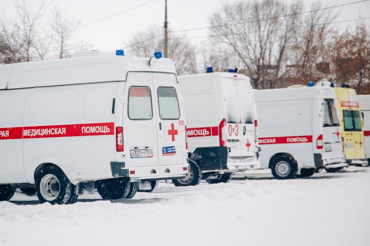 В Челябинске сгорела BMW работника скорой