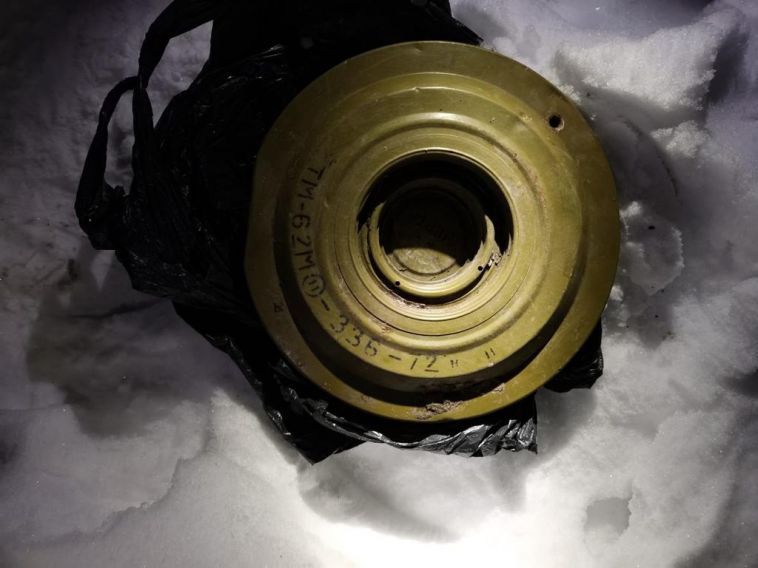 В Челябинской области на свалке обнаружили противотанковую мину