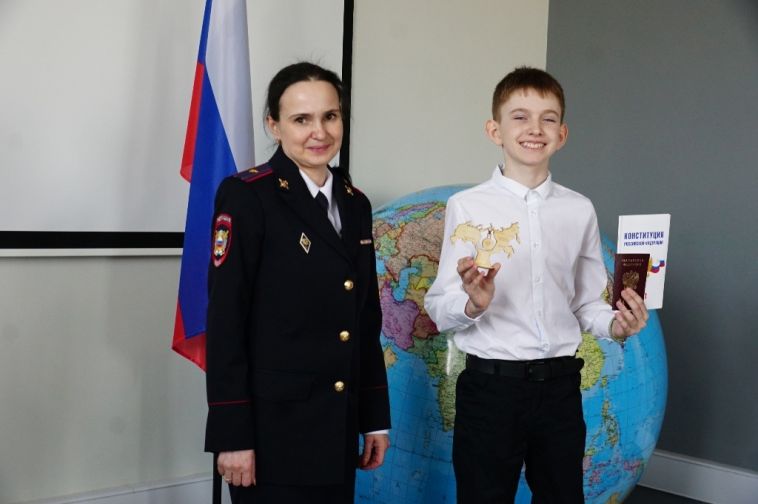 В детском технопарке «Кванториум» прошло вручение паспортов