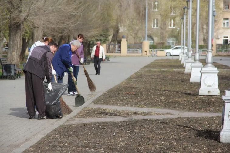 В Магнитогорске прошел традиционный субботник