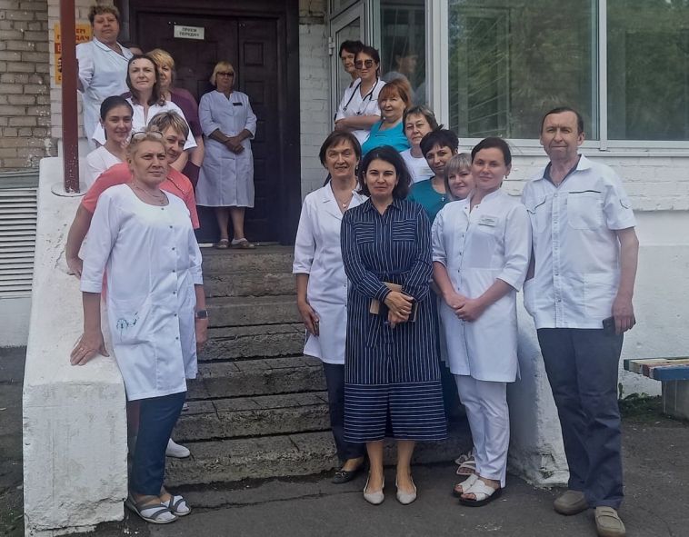Центр охраны материнства и детства посетила делегация областного Минздрава