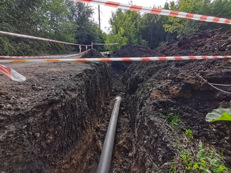 Догазификация в Магнитогорске: в поселке Первооктябрьский продолжают работы