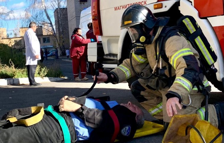 Захват заложников, взрыв и пожар: в Магнитогорске прошли антитеррористические учения